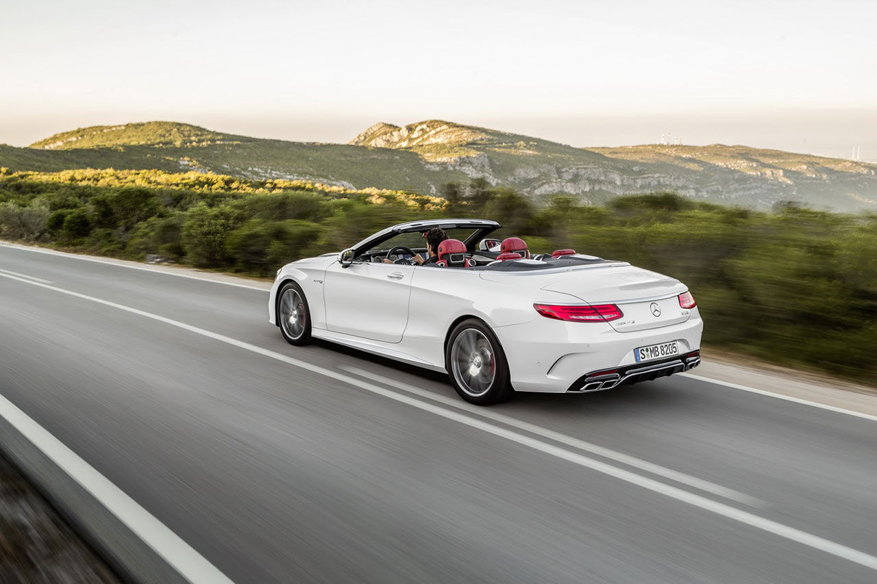 Mercedes presenterar den öppna versionen av S-Klass