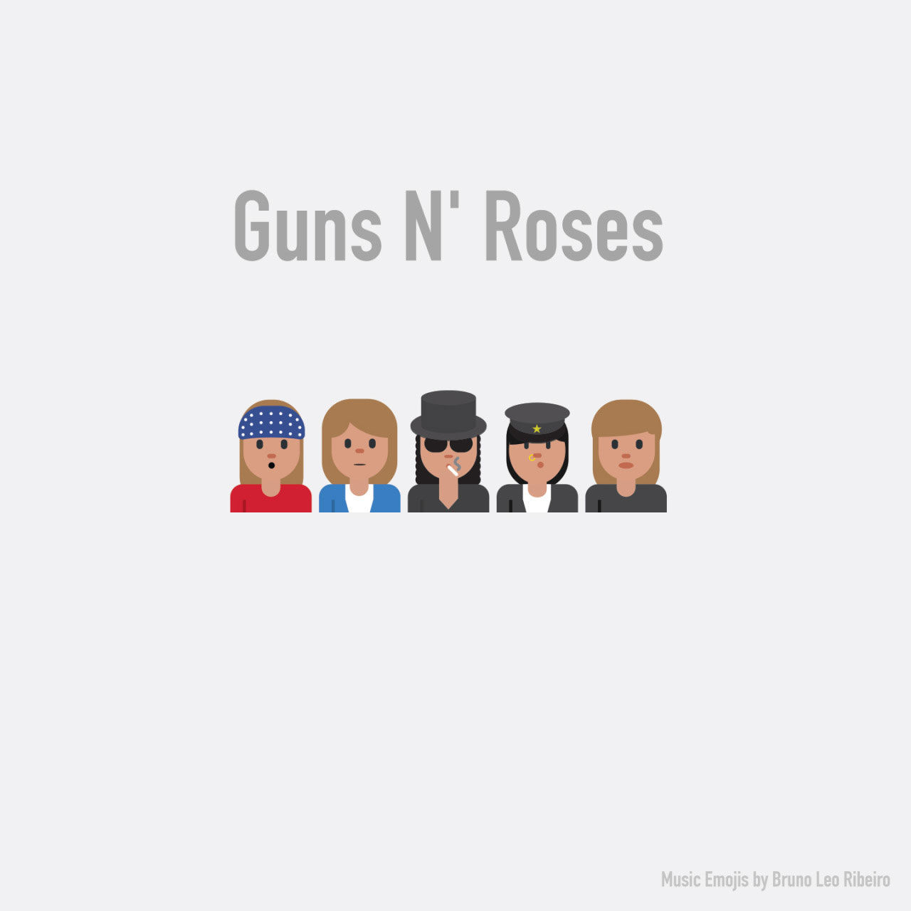Musiker som emojis