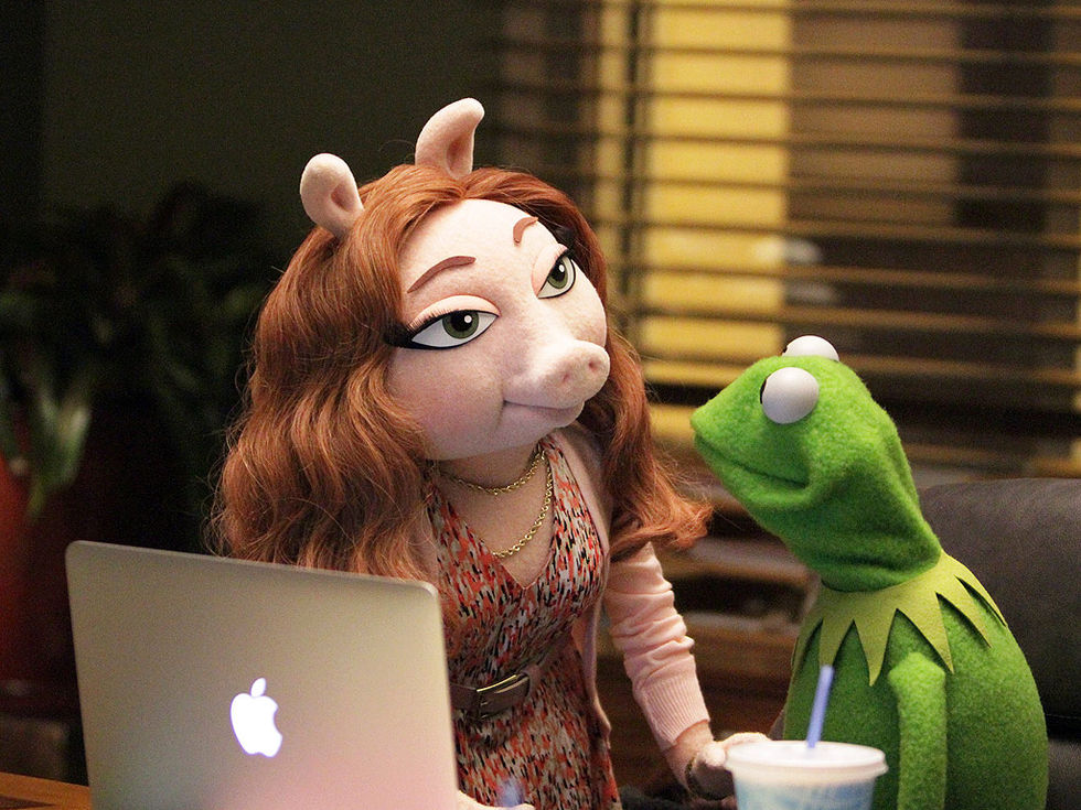 Kermit har skaffat sig en ny flickvän