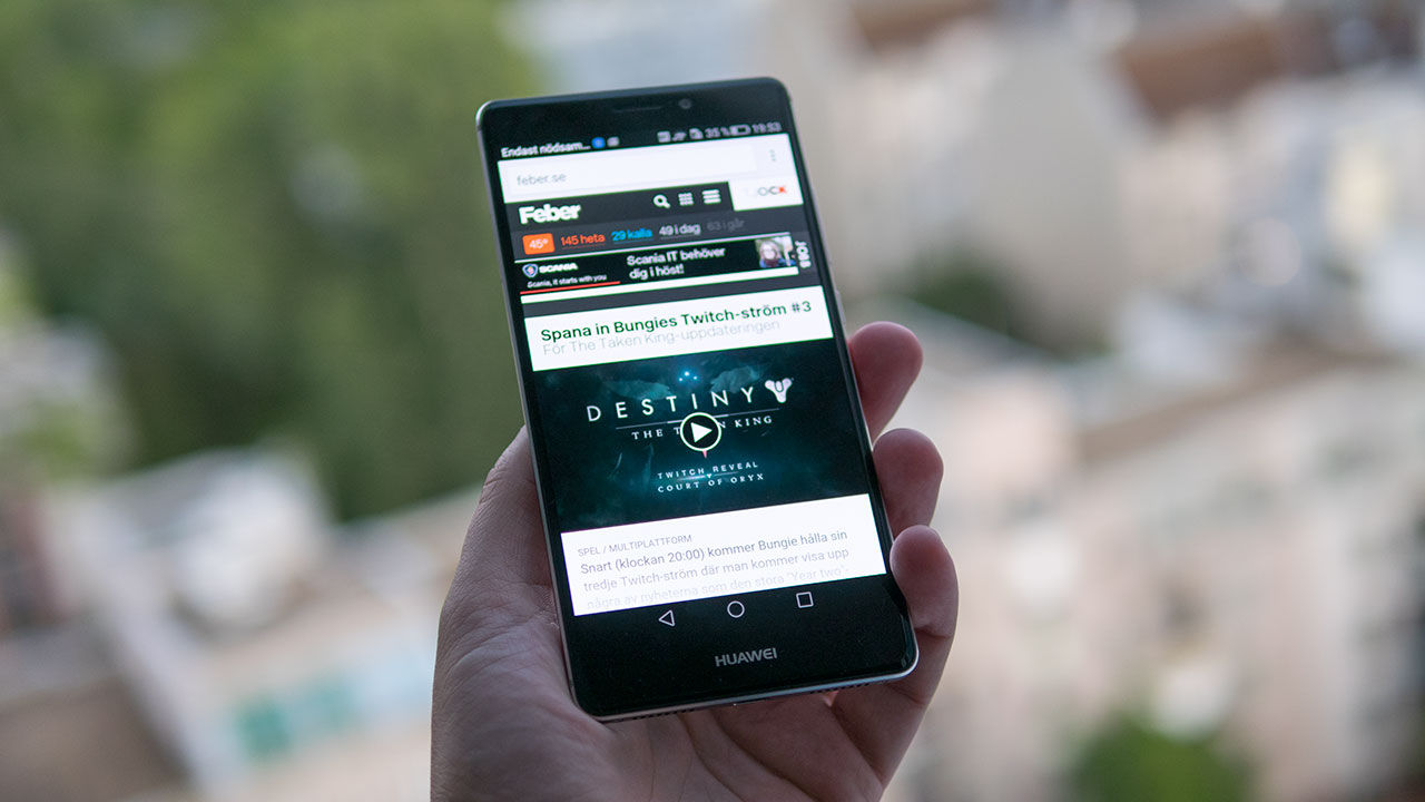 Huawei fortsätter leverera med nya Mate S