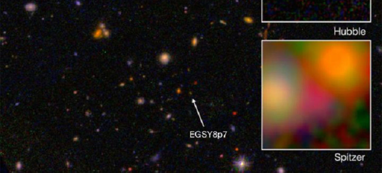 Forskare hittar mest avlägsna galaxen hittills