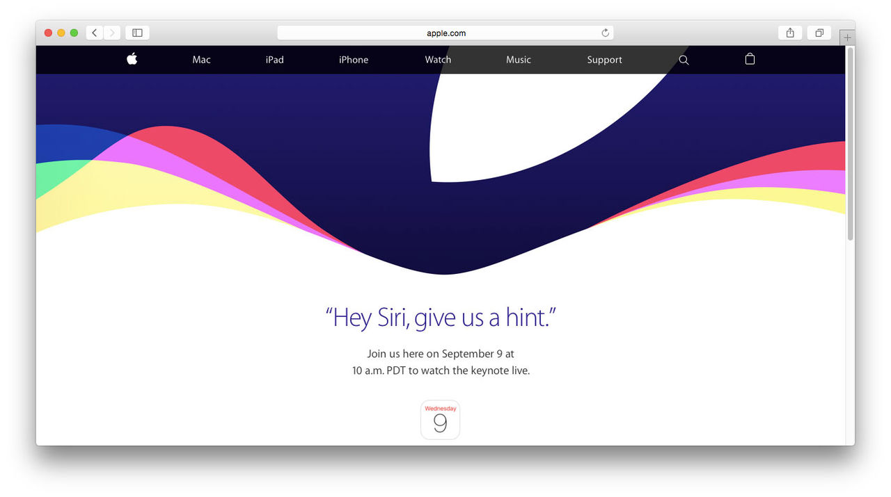 Här kan du kolla på kvällens Appleevent