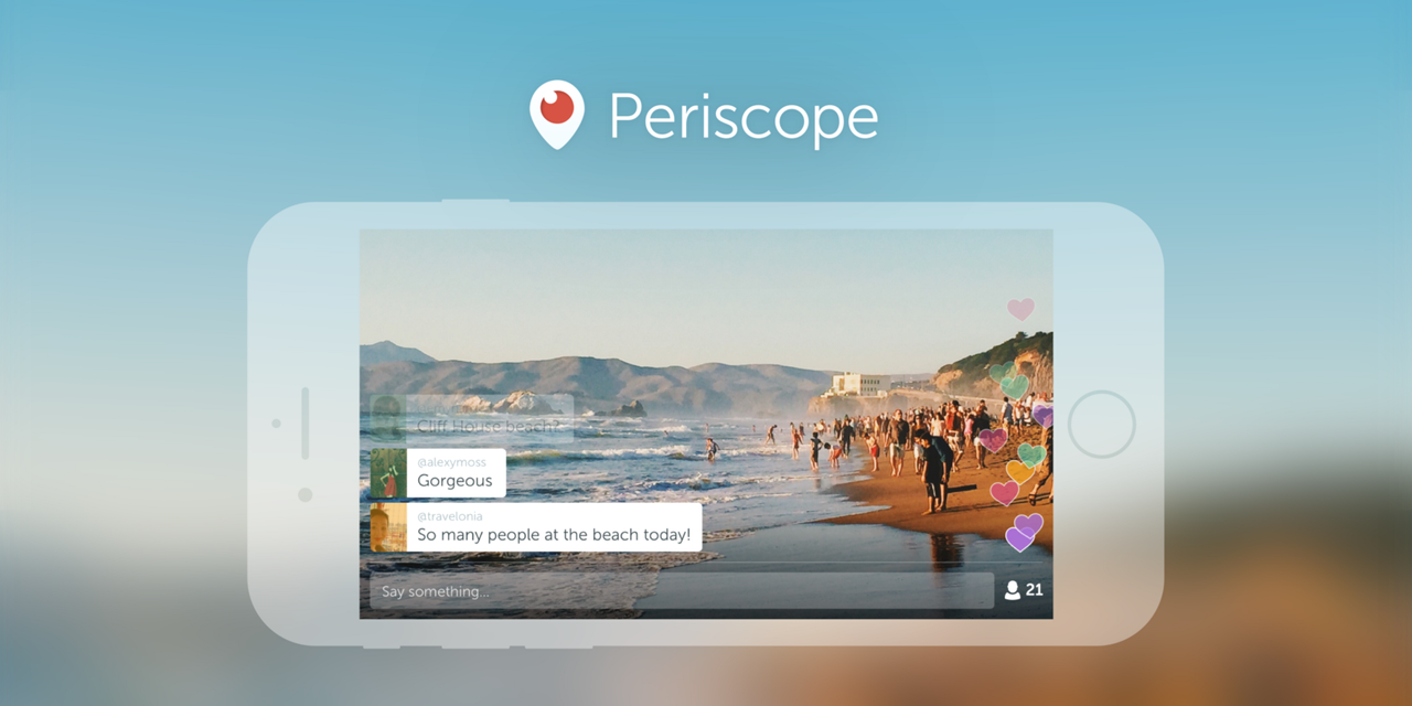 Periscope låter dig nu filma på rätt sätt