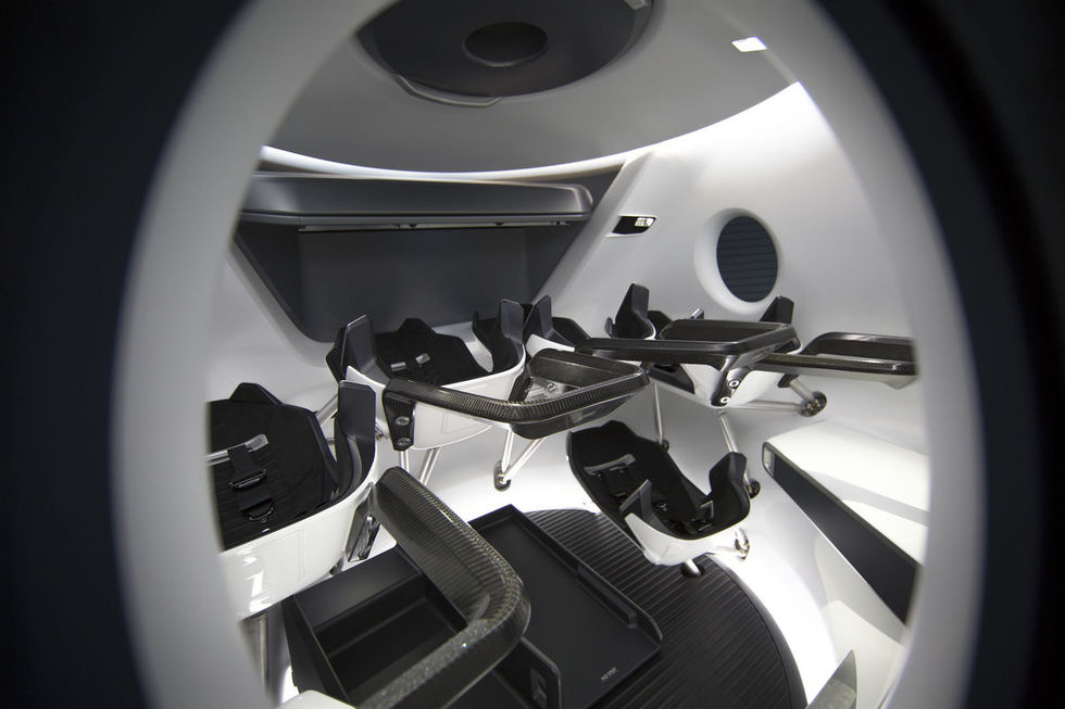 Så här kommer SpaceX Crew Dragons interiör att se ut