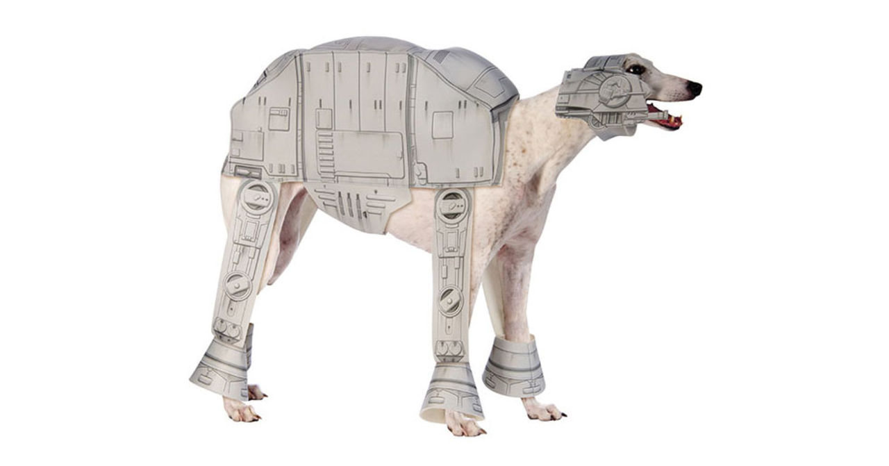 AT-AT-dräkt till din hund