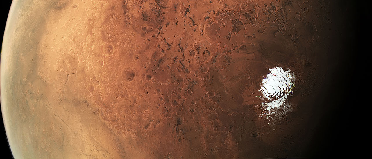 Kolla in Mars sydpol