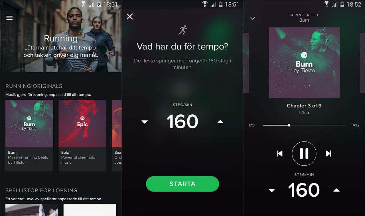 Nu kommer Spotify Running till Android