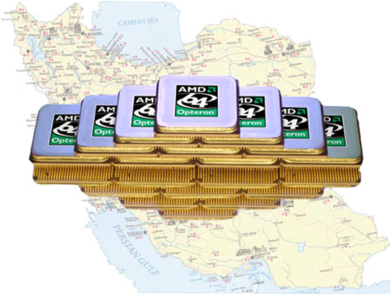 Iran får AMD att svettas