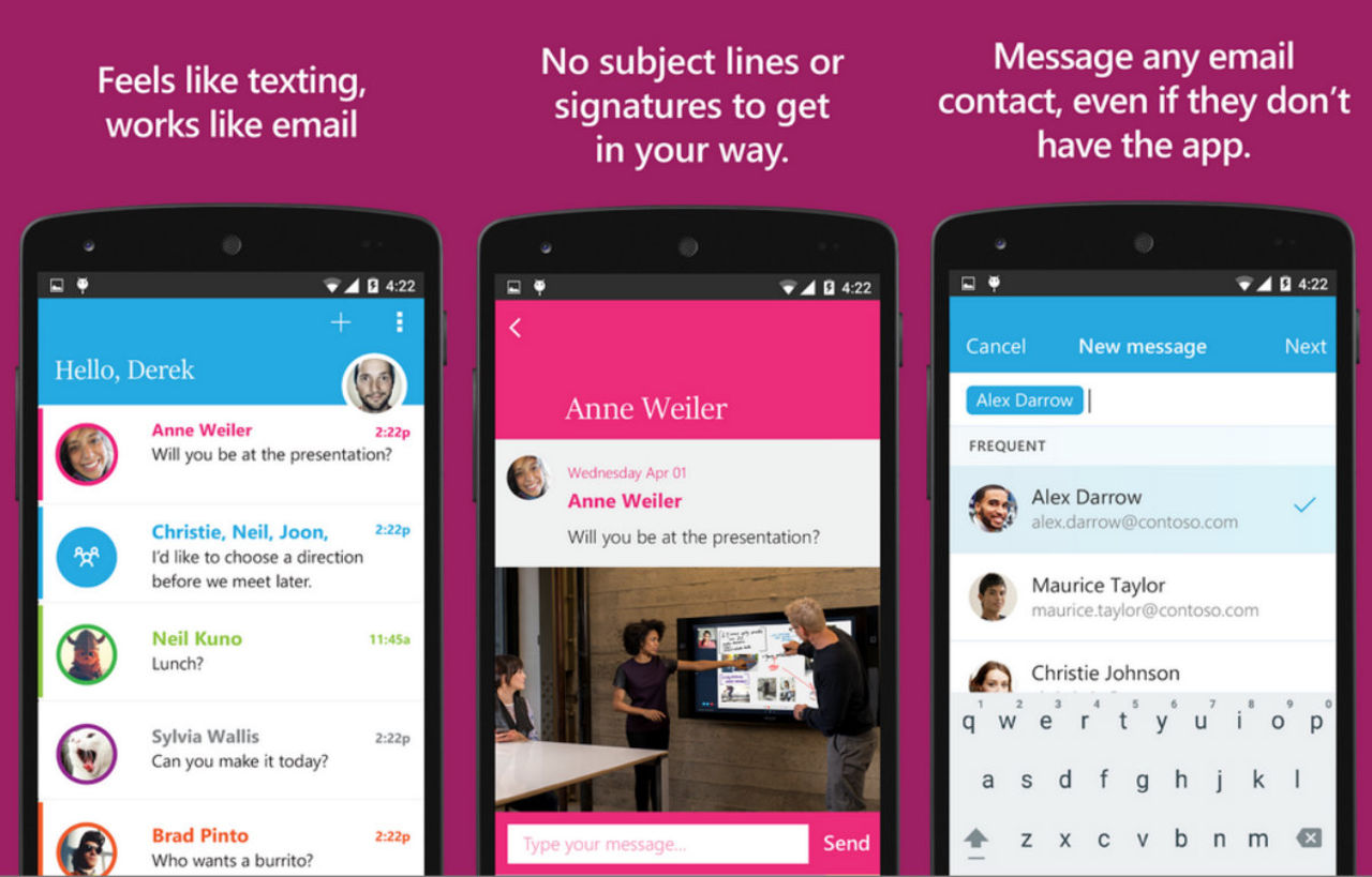Microsoft Send ute nu till Android