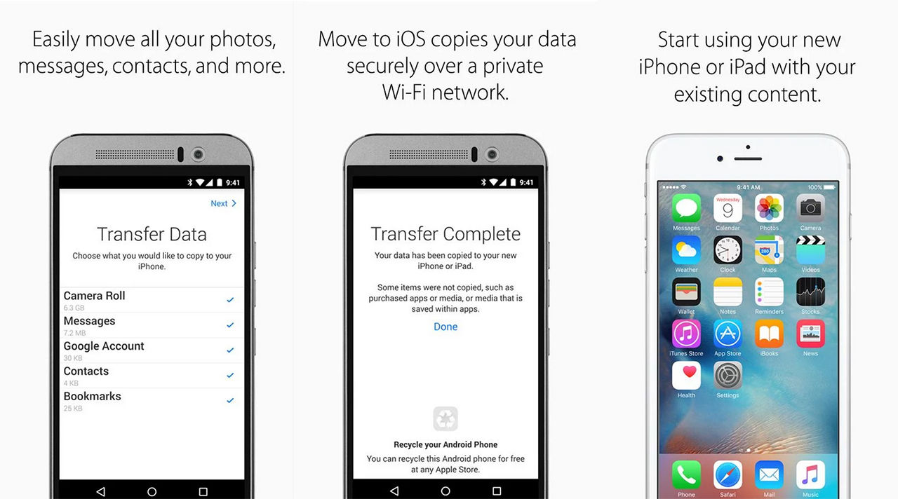Apples första Android-app ute nu