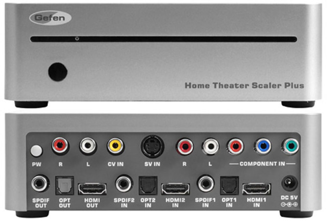 Skala upp med Gefen Home Theater Scaler Plus