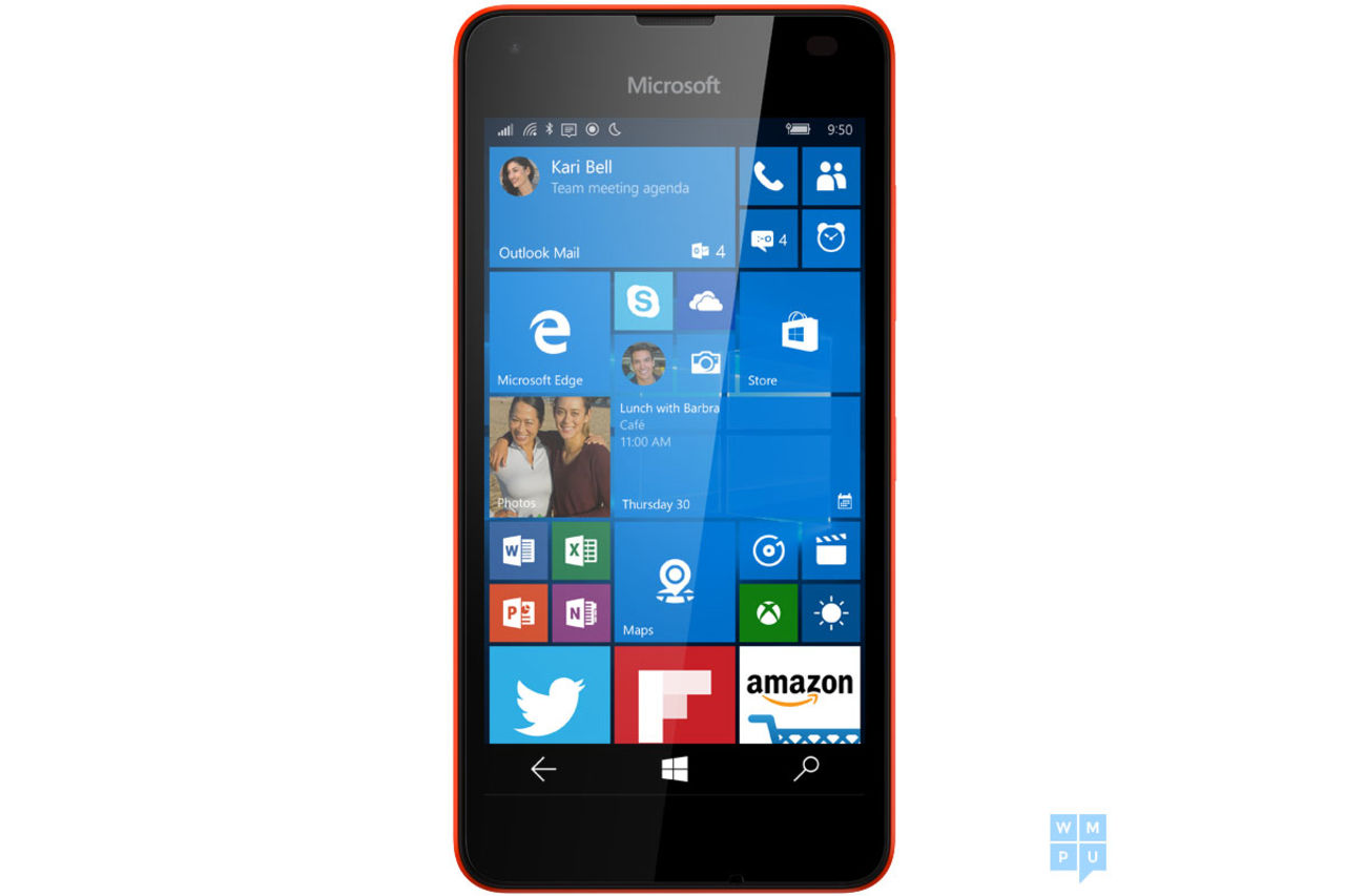 Microsoft Lumia 550 läcker