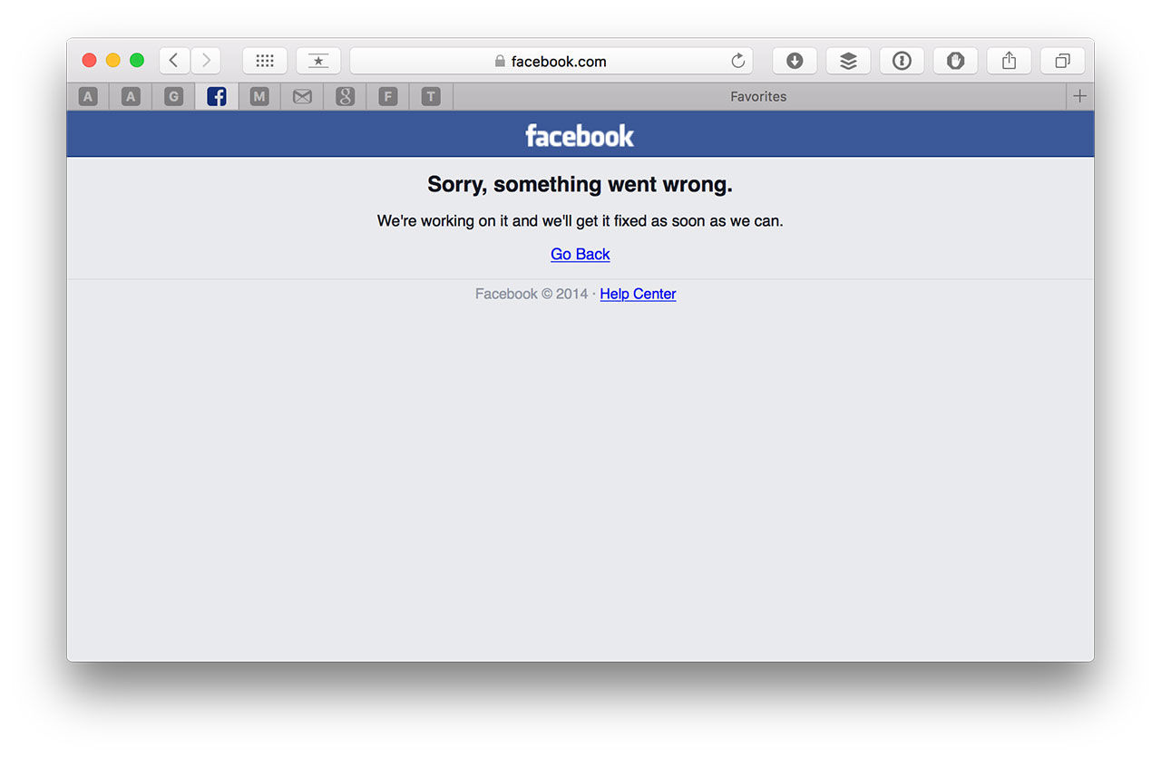 Facebook mår dåligt (mår bättre nu)