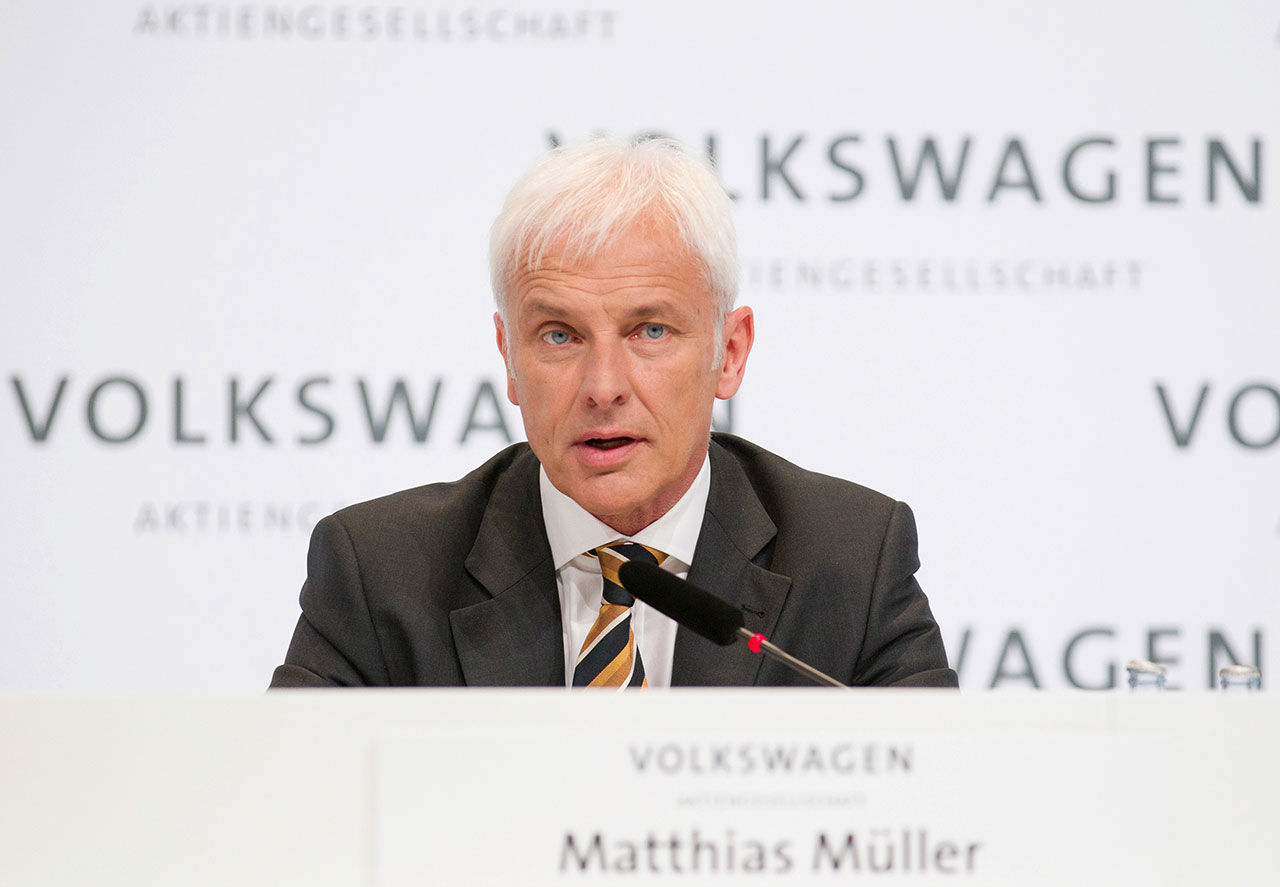 Matthias Müller blir ny vd för Volkswagen-koncernen
