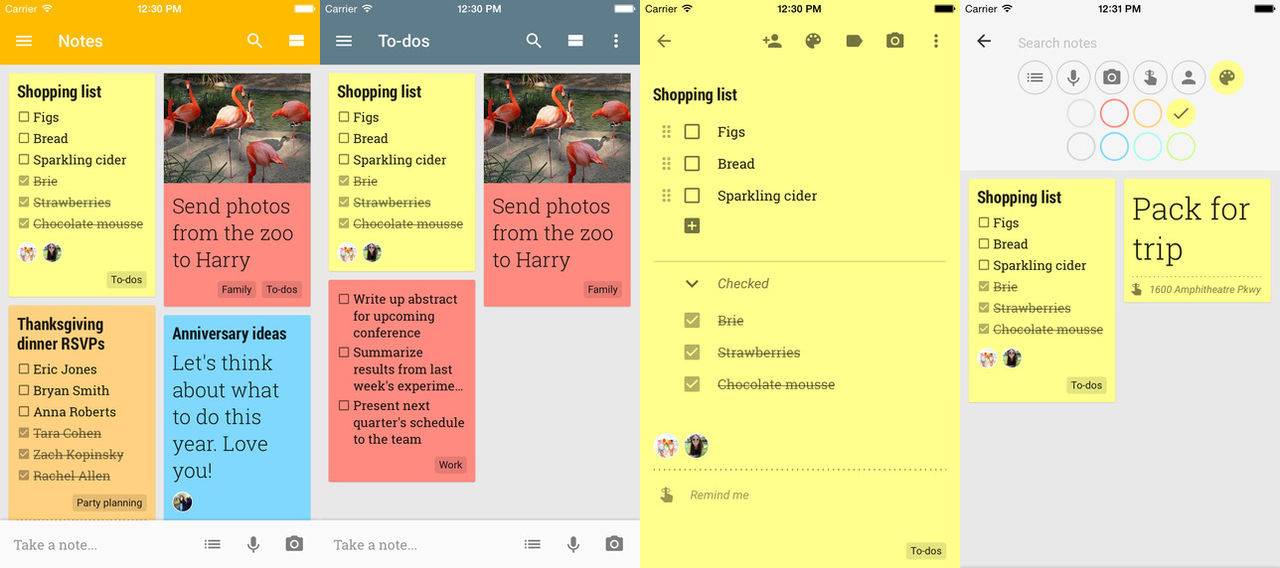 Nu finns Google Keep till iOS