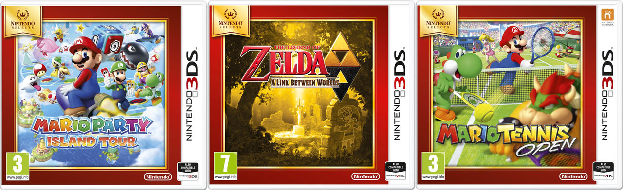 Nintendo lanserar Nintendo Selects för 3DS
