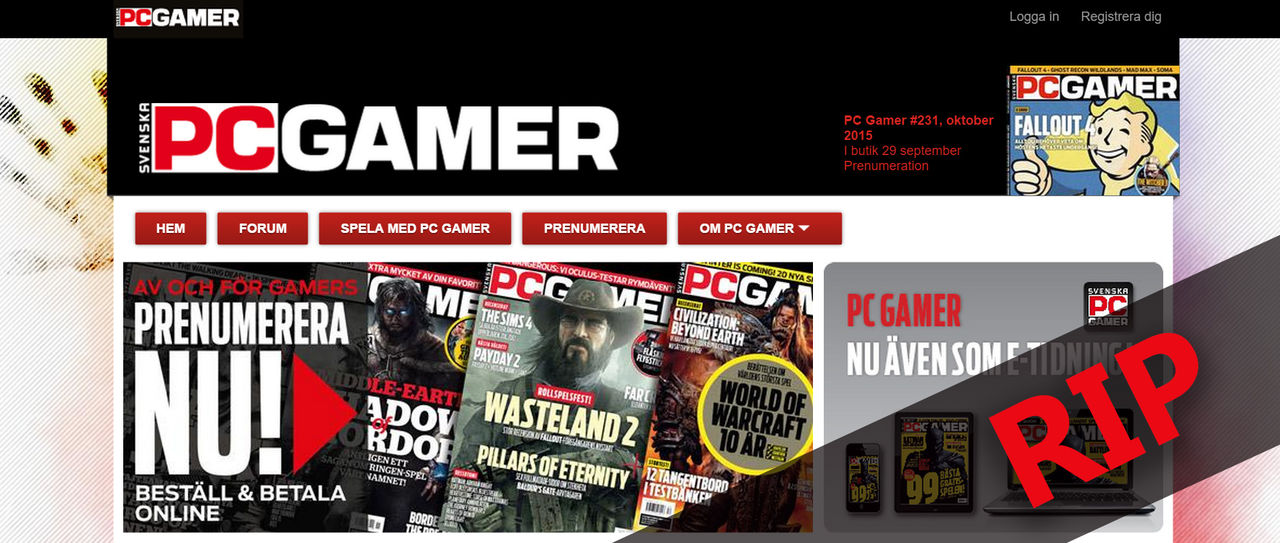 PC Gamer och Datormagazin läggs ner