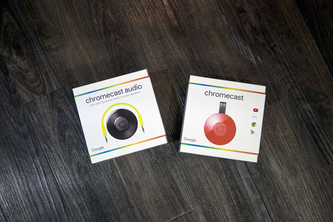 Unboxing av nya Chromecast och Chromecast Audio