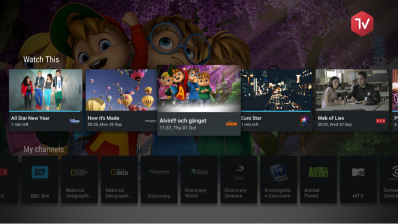 Magine släpper app till Android TV