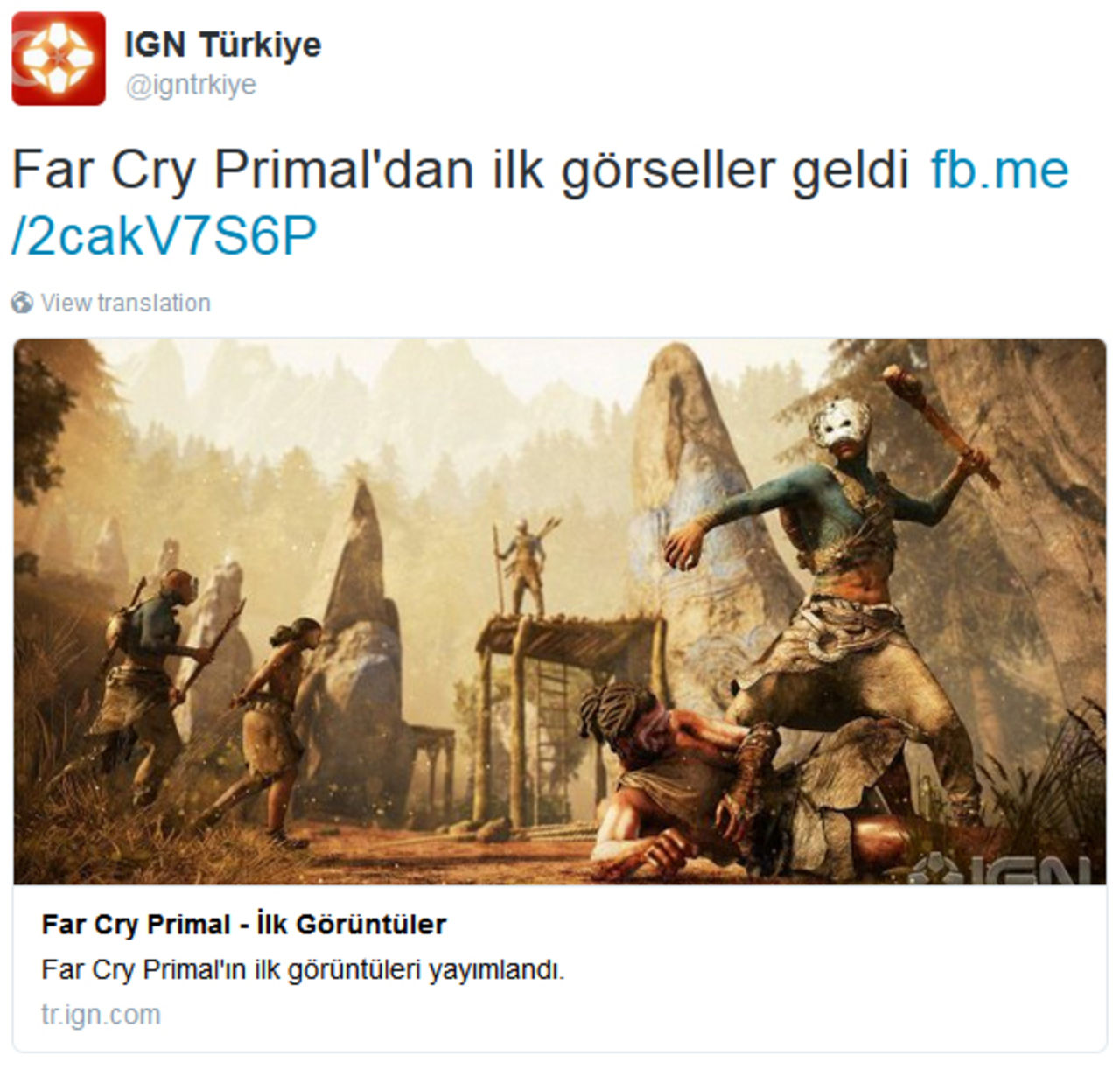 IGN råkar avslöja Far Cry Primal