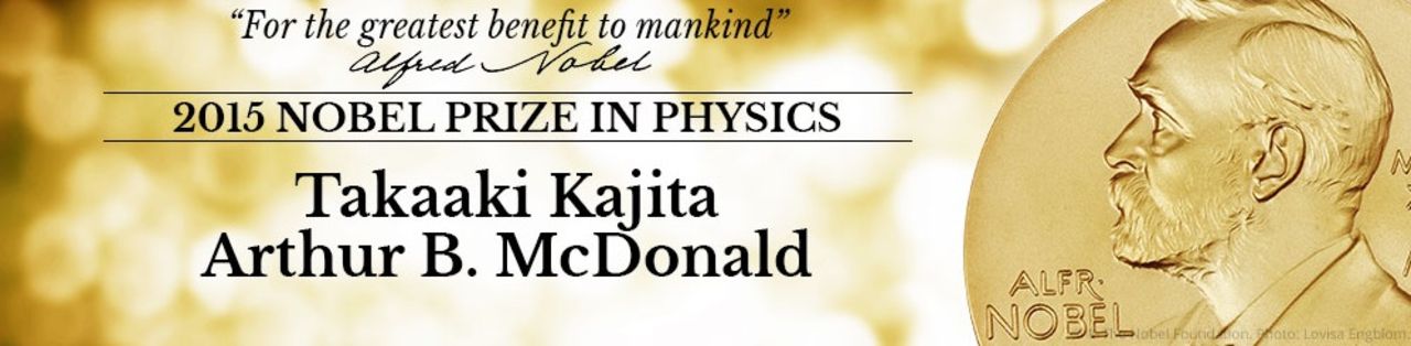 Takaaki Kajita och Arthur B. McDonald får Nobelpriset i fysik