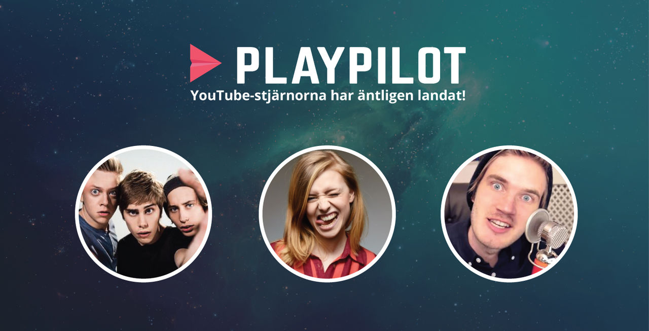Playpilot lägger in Youtube-kanaler på sin plattform