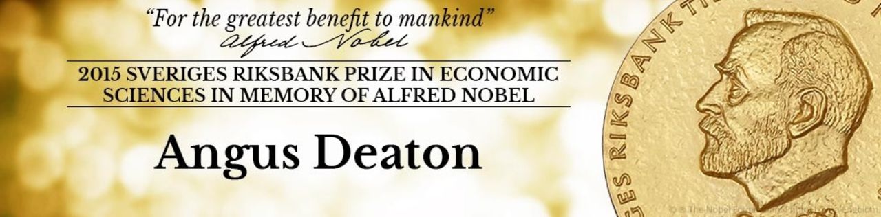 Angus Deaton får Ekonomipriset
