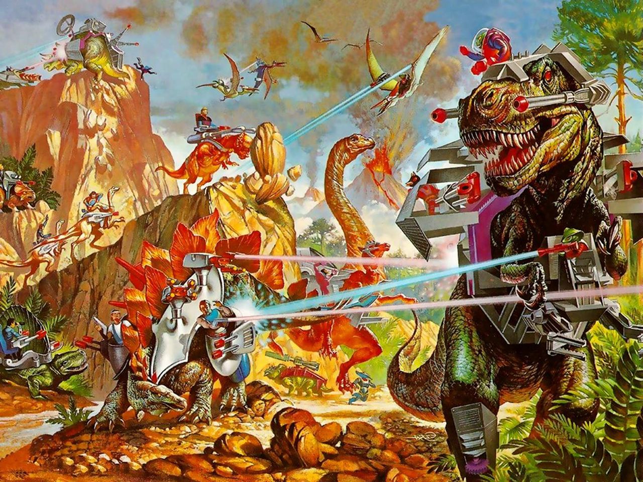 Mattel vill blåsa liv i Dino-riders