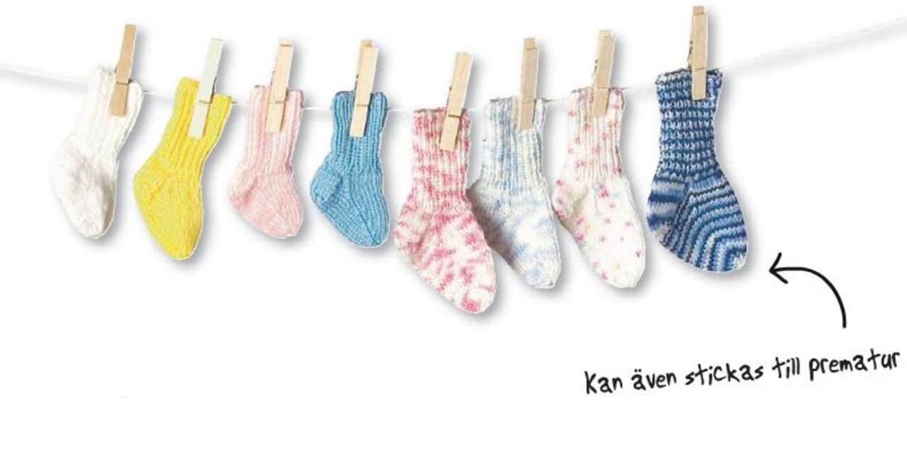 Raggsockor för små fötter