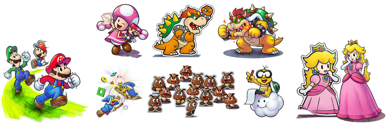 Släppdatum för Mario & Luigi: Paper Jam Bros.