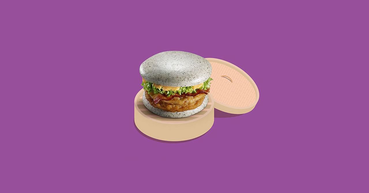 Nu kan du få burgare med grått bröd
