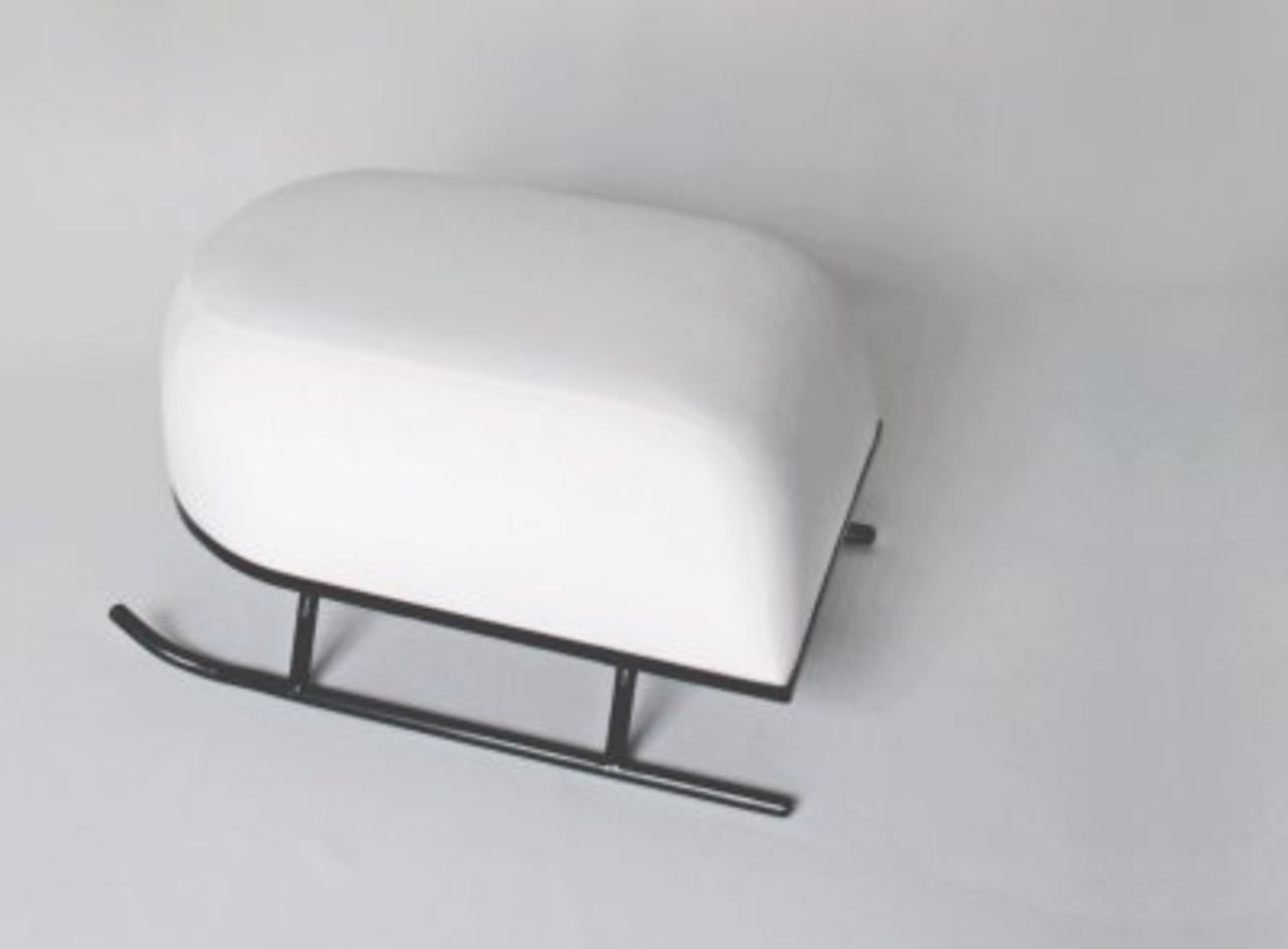 Vintern kommer med en liten pall