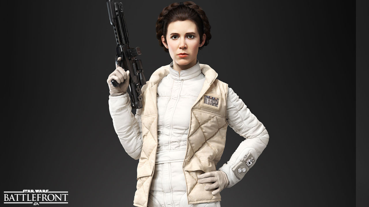 Leia, Han Solo och Palpatine blir spelabara i Battlefront