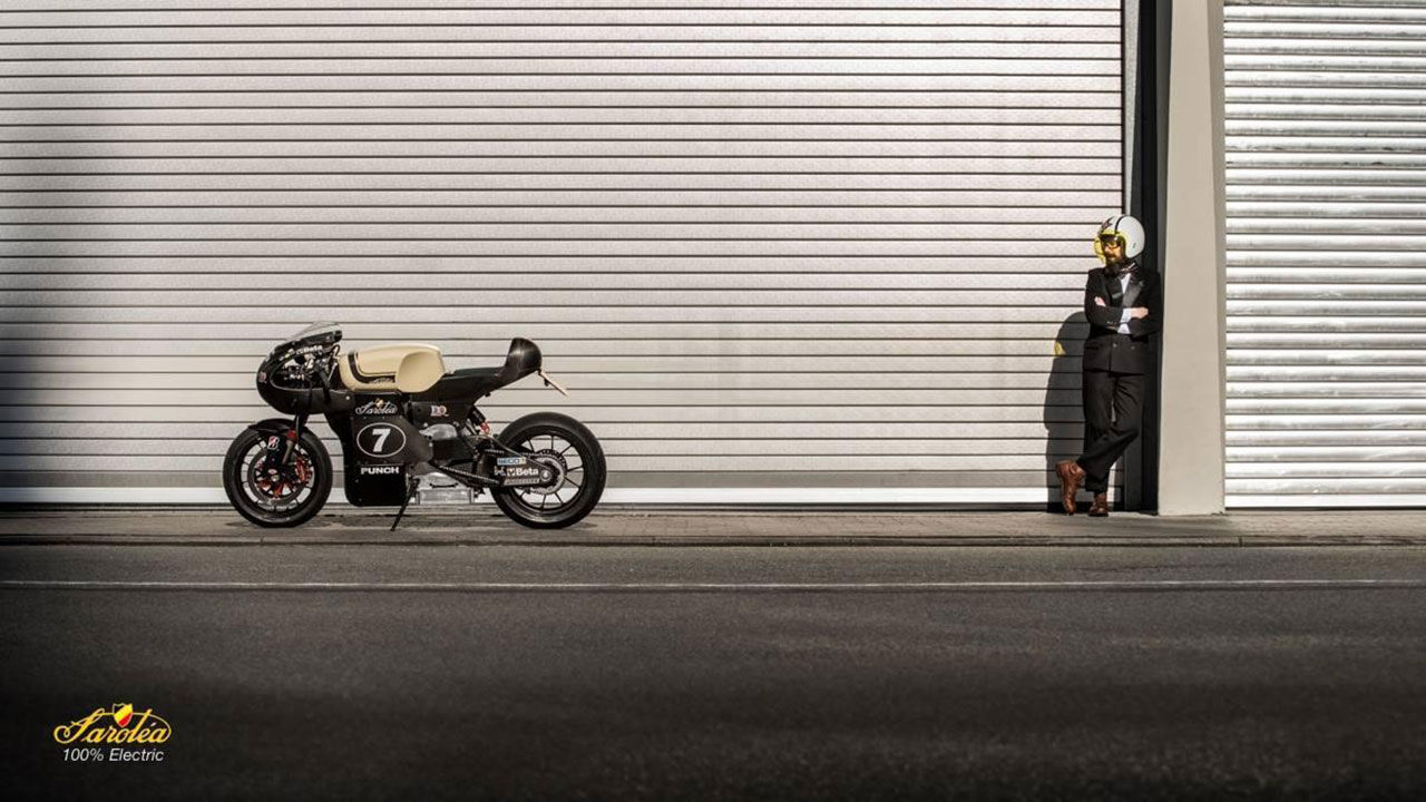 En Caféracer som går på el