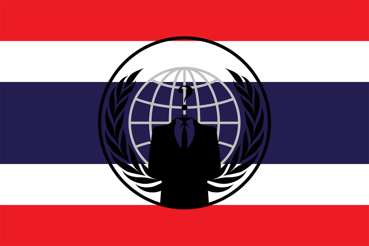 Anonymous börjar bekämpa Thailands militärjunta