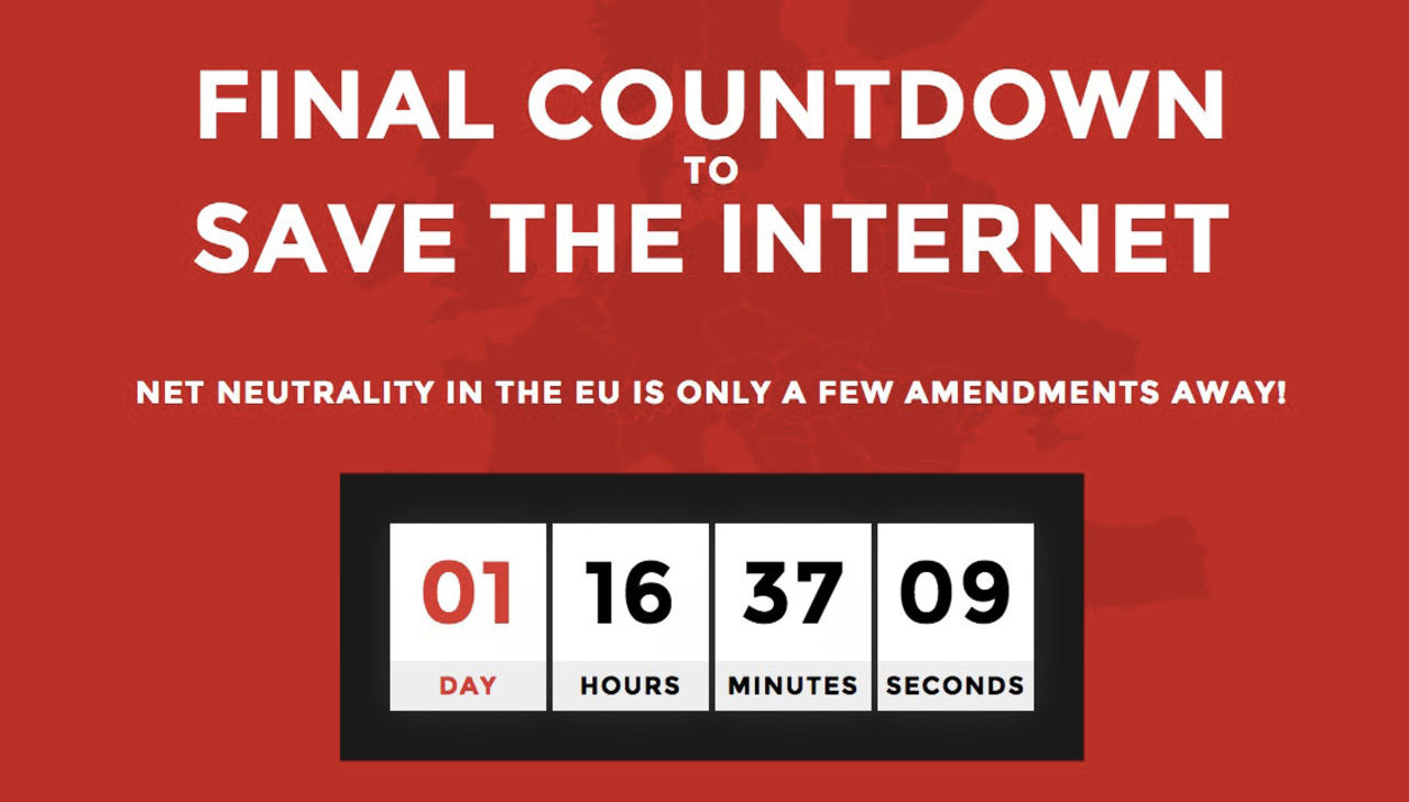 På tisdag röstar EU om nätneutralitet