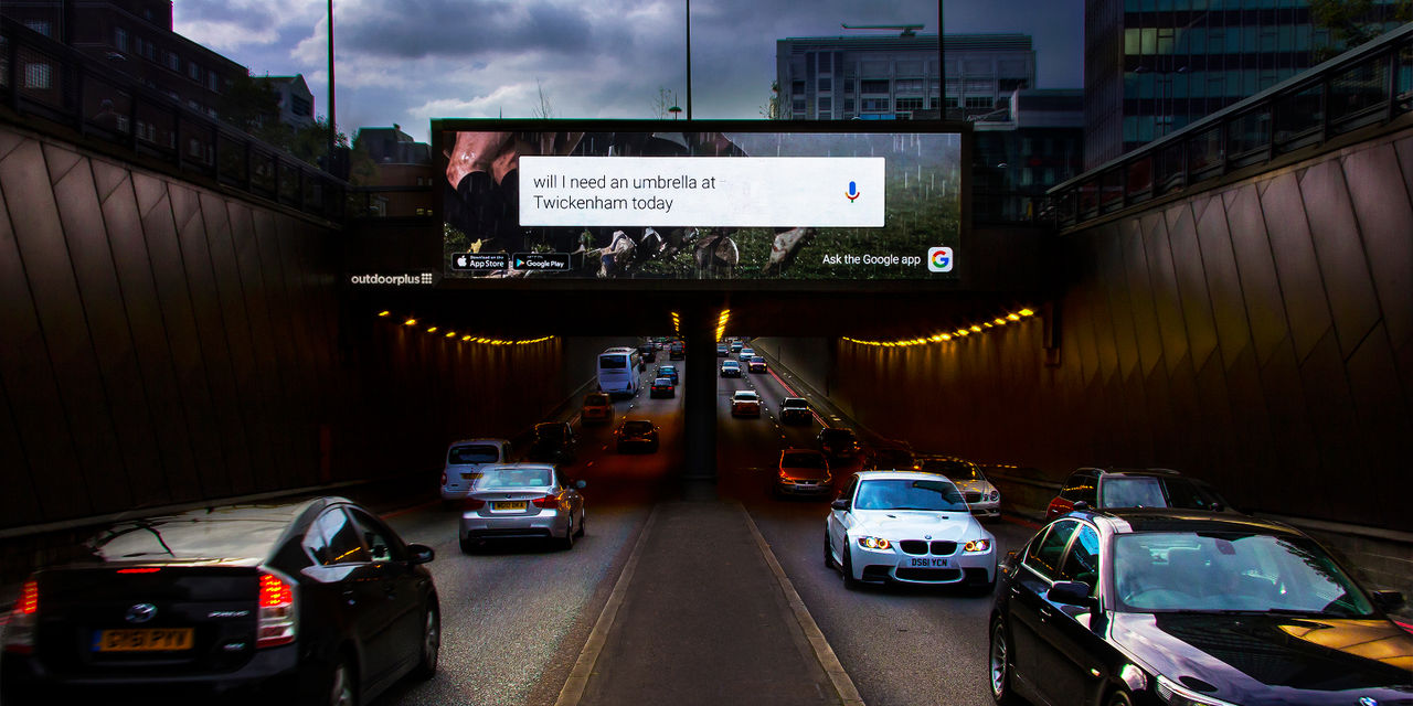 Google kör interaktiva annonser i London