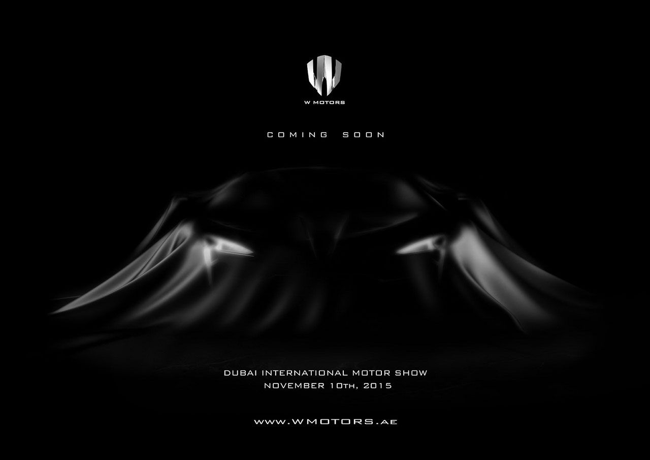 W Motors presenterar snart uppföljaren till Lykan Hypersport