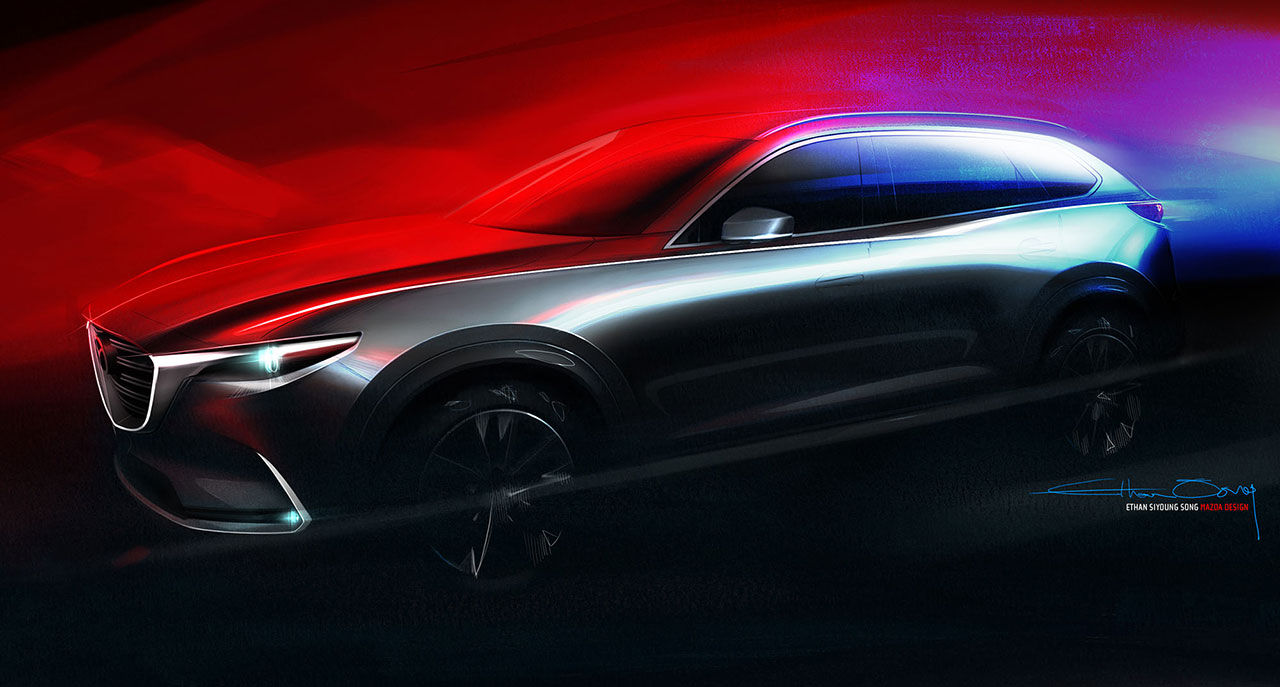 Mazda teasar nästa CX-9
