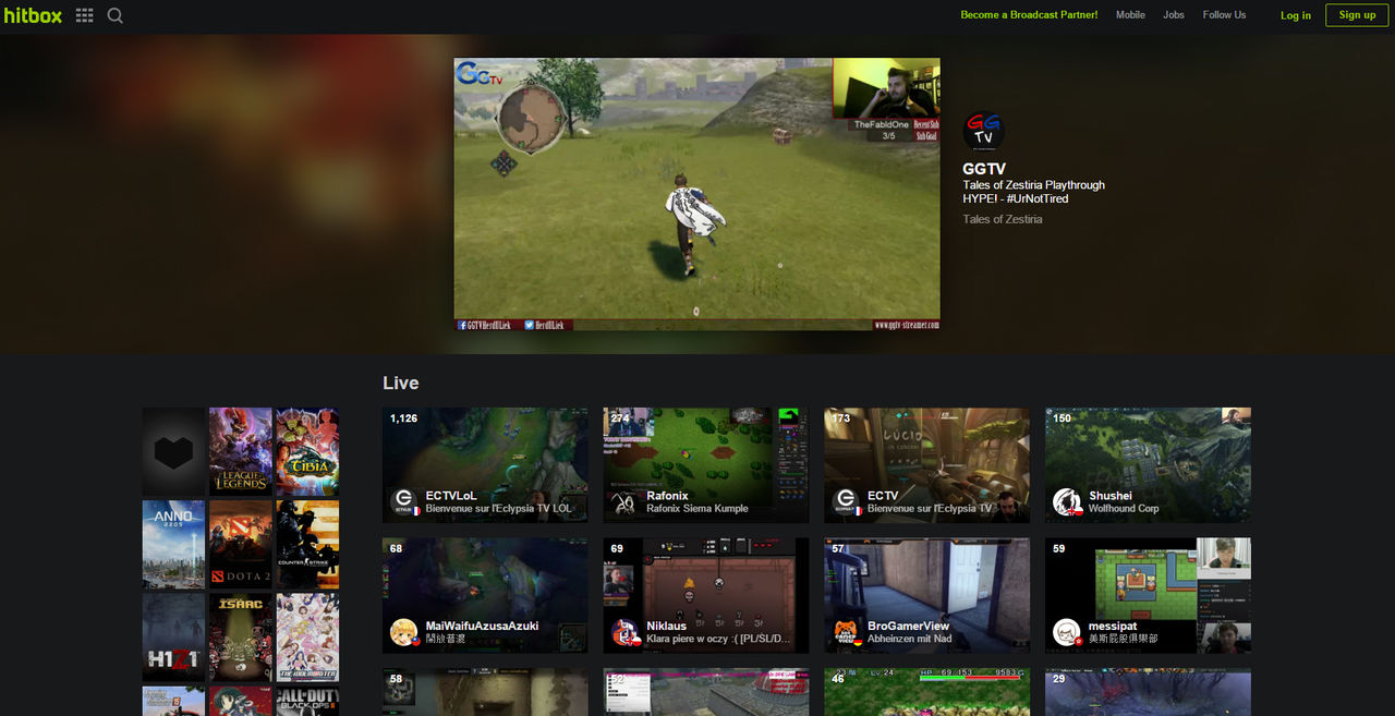 Tjänsten Hitbox vill utmana Twitch