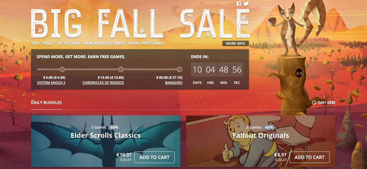 Höstrea på GOG