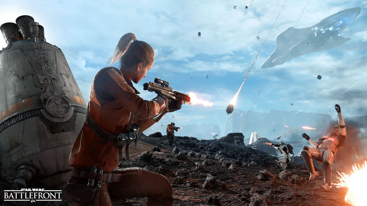 Star Wars: Battlefront tar upp mellan 19 och 27 gigabyte
