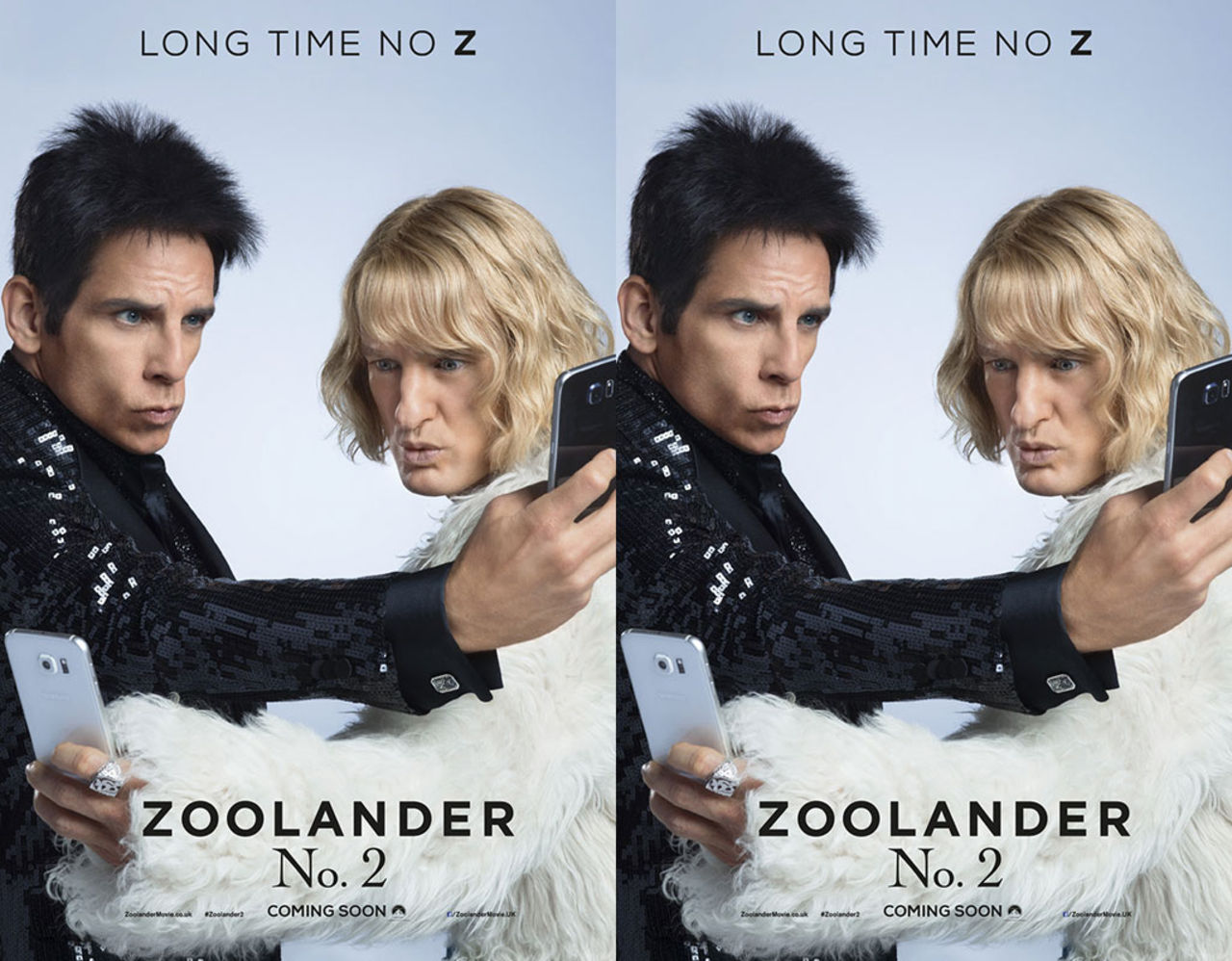 Här är affischen för Zoolander 2