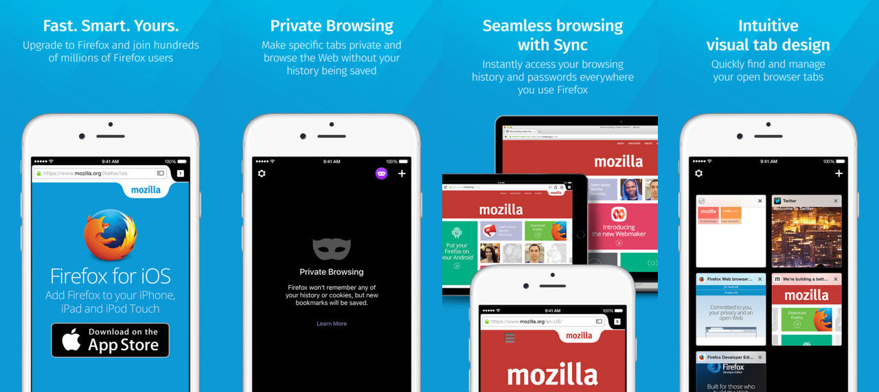 Nu har Firefox släppts till iOS