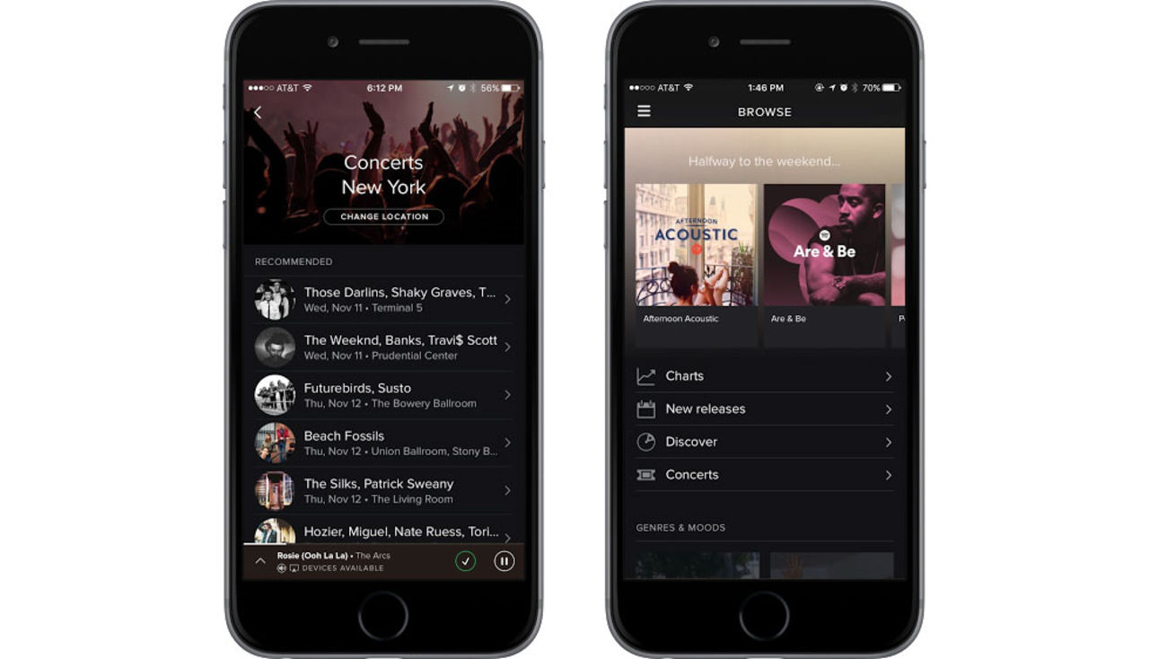 Spotify lanserar Spotify Konserter