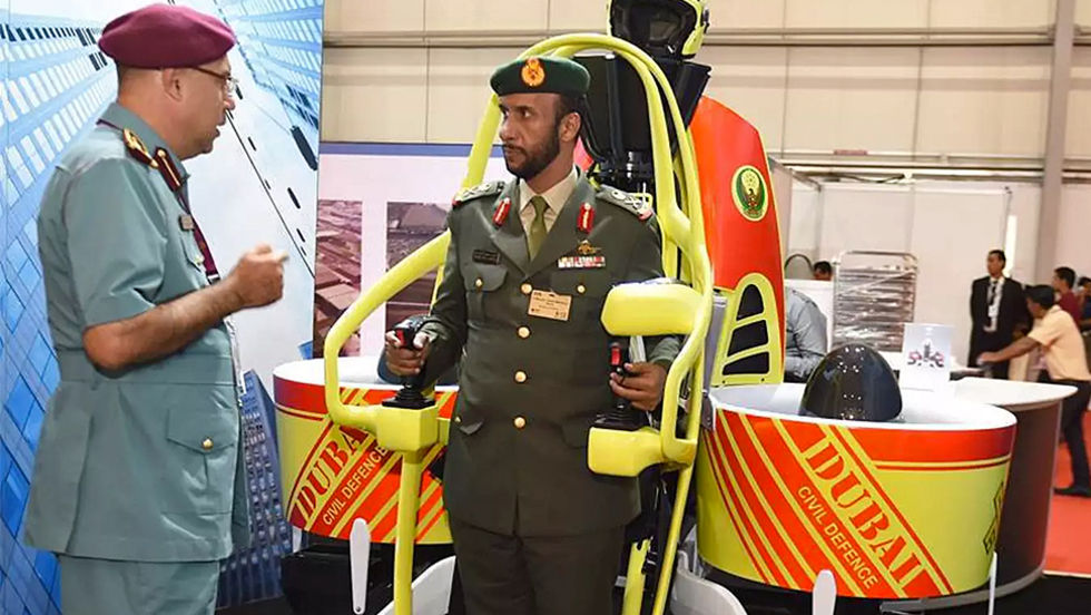 Dubais brandmän får jetpacks