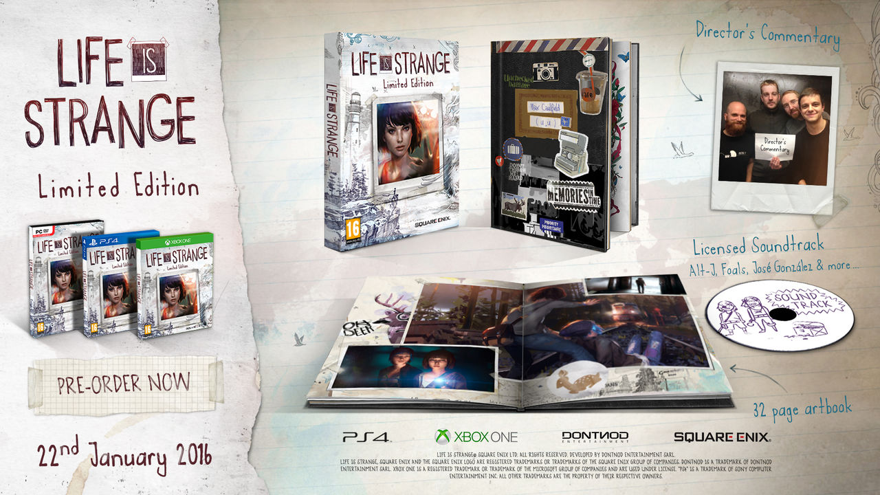 Life is Strange får limited edition