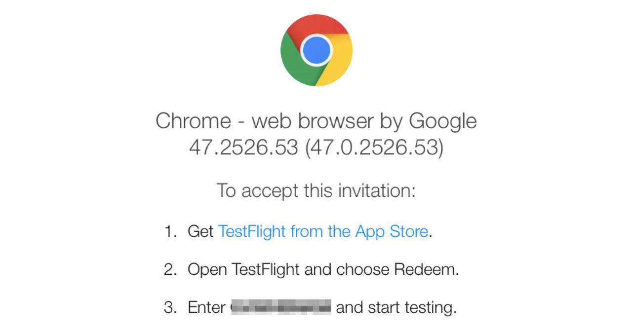 Google släpper betaversion av Chrome till iOS