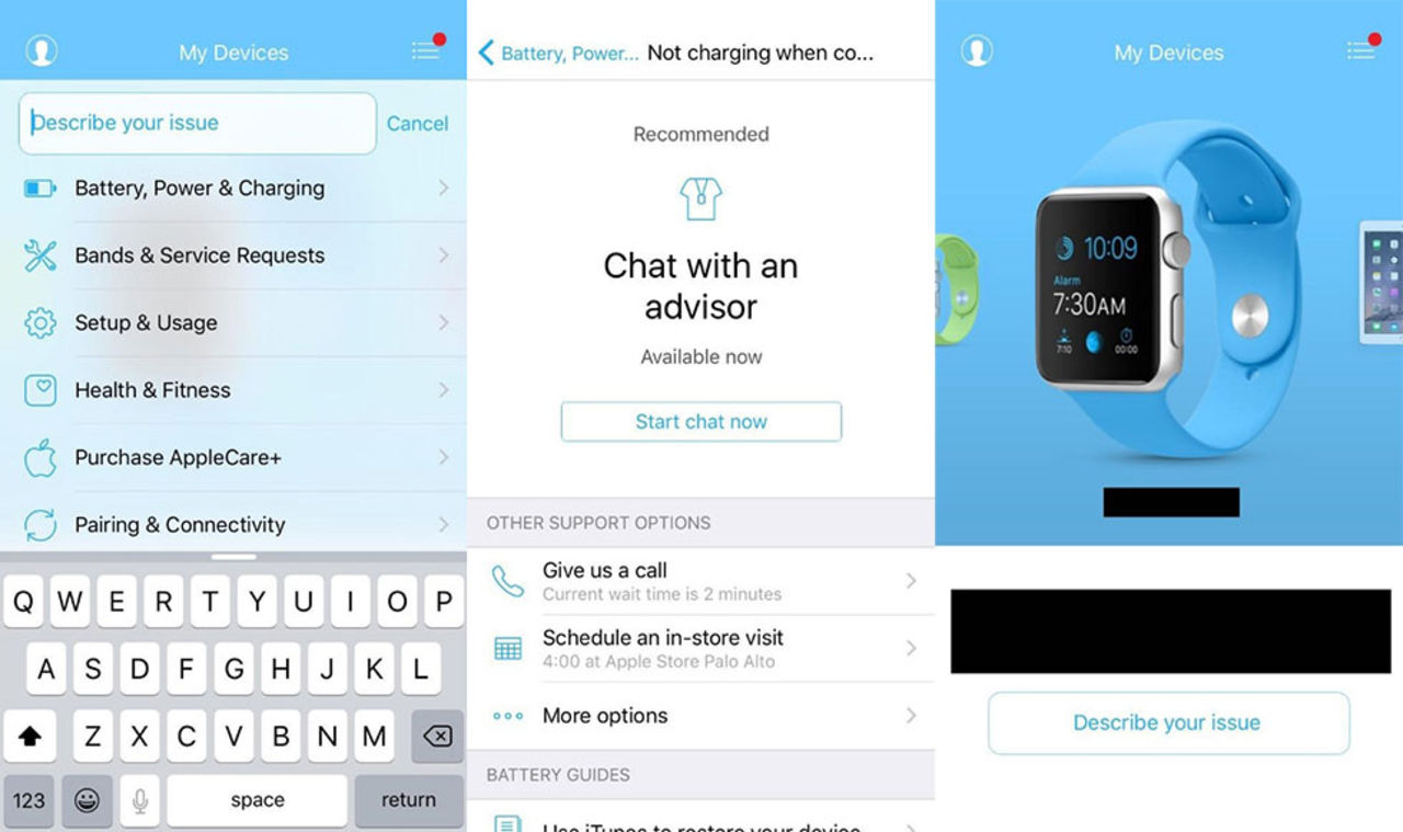 Apple släpper support-app till iOS?
