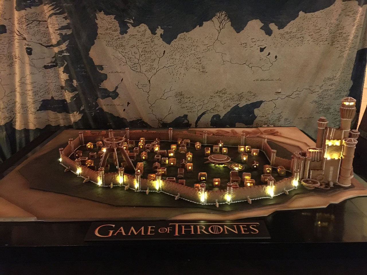 Kings Landing som pepparkakshus